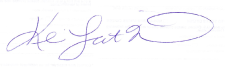 KLN Handwritten Singature